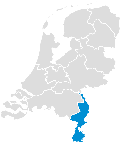 KIW Landkaart Limburg