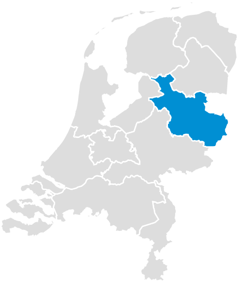 KIW Map Overijssel